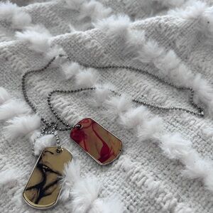 Vivienne Westwood *RARE* 1997 Marilyn Monroe Erotic Dogtag Necklace